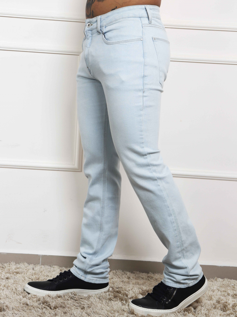 Calça Calvin Klein Slim - Jeans Claro