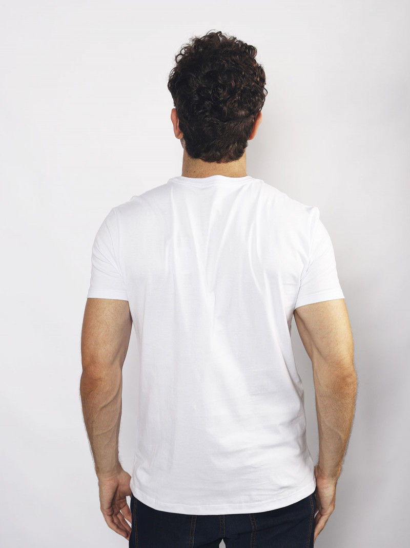 Camiseta Ellus Aquarela Classic - Branca