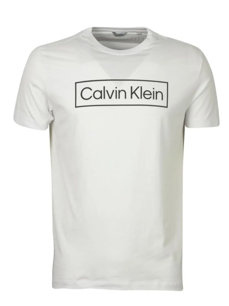 Camiseta Masculina Calvin Klein Original Básica - Branco