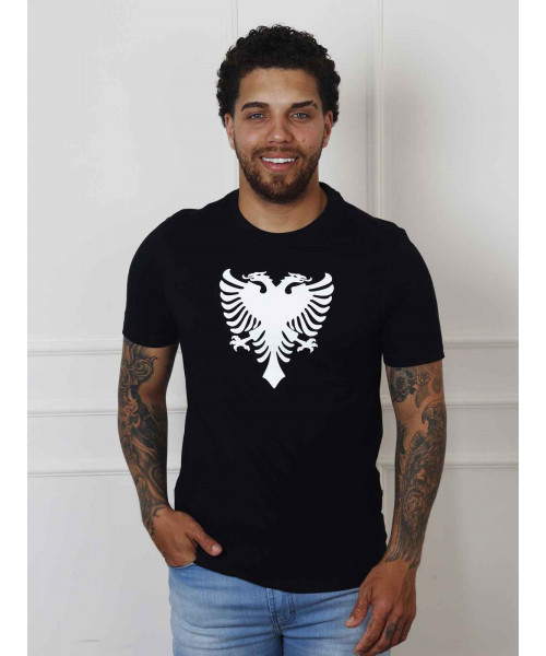 Camiseta Masculina Cavalera Original - Águia - Preta