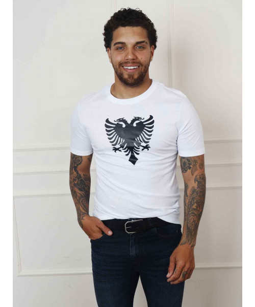 Camiseta Masculina Cavalera Original Águia - Branca
