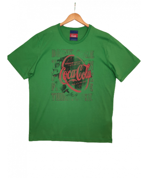 Camiseta COCA_COLA  estampada - Verde 
