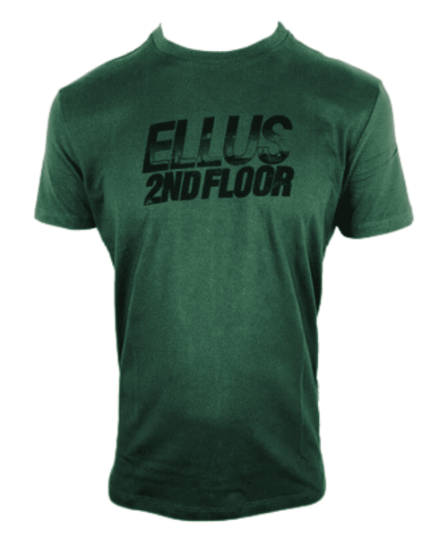 Camiseta Masculina Ellus Cotton Fine Desert Landscape Classic MC - Verde