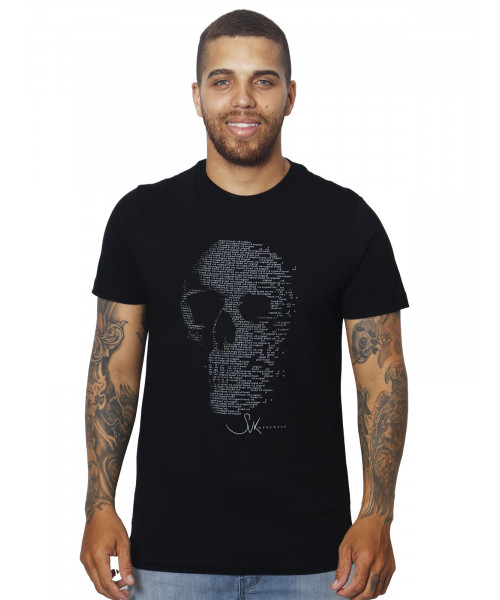 Camiseta SVK Skull - Preta