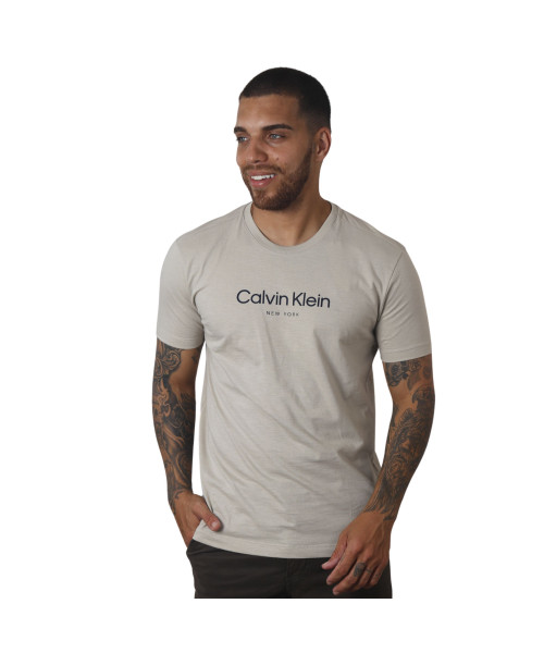 Camiseta Calvin Klein - Bege