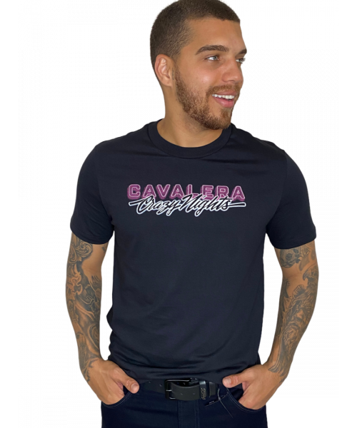 Camiseta CAVALERA Neon - Preto 