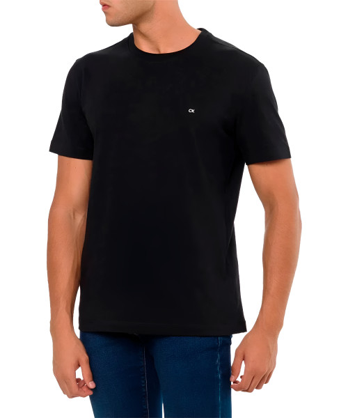 Camiseta Calvin Klein Básica CK Masculina -  Preto