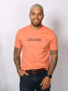 Camiseta Calvin Klein Masculina Underline - Laranja