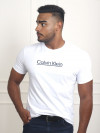 Camiseta Calvin Klein Masculina Underline - Branco