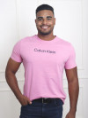 Camiseta Calvin Klein logo - Rosa